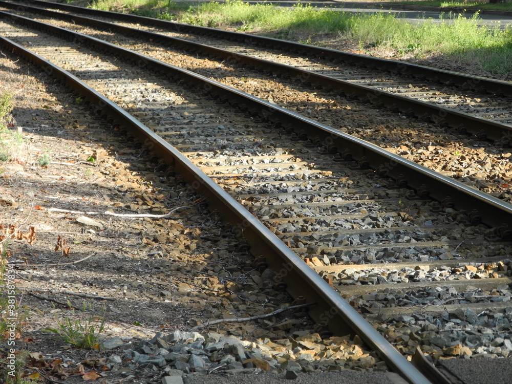 Fototapeta premium Gleise
