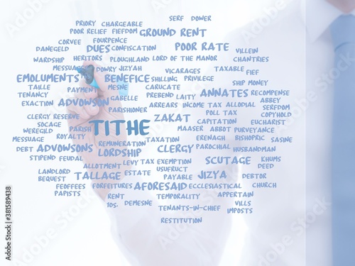 Картината върху платно tithe
