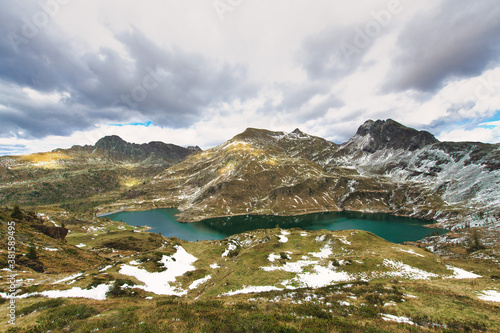 The Laghi Gemelli of the brembana valley Bergamo north of Italy