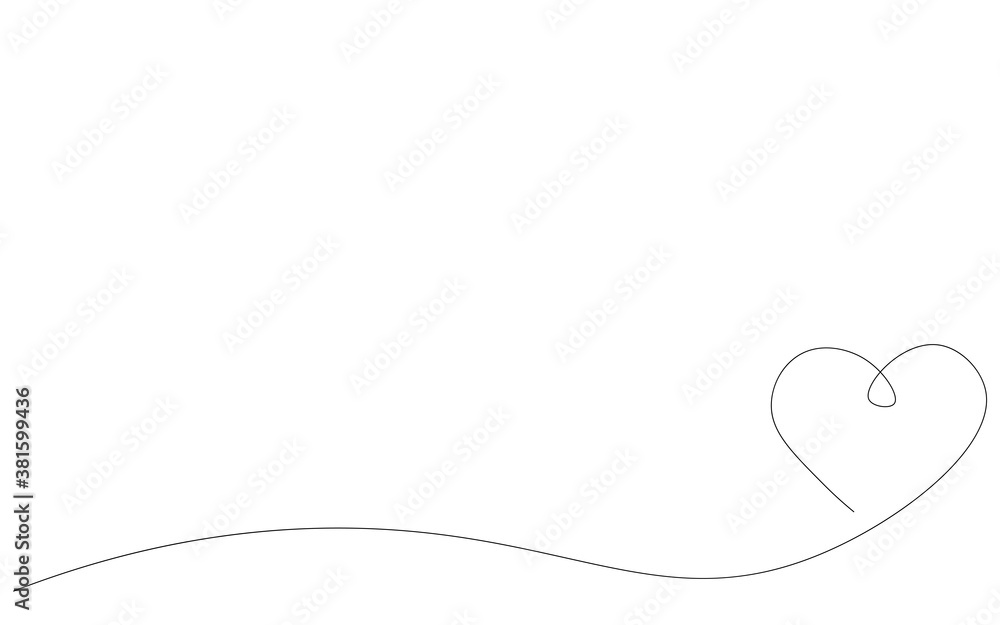 custom made wallpaper toronto digitalValentine day background with heart, vector illustration