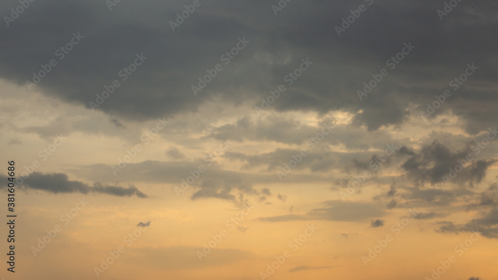 colorful dramatic sky with cloud at sunset colorful dramatic sky with cloud at sunset