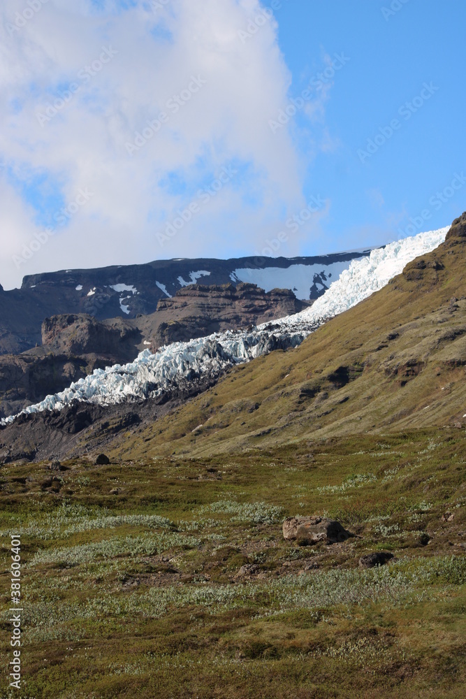 Vatnajökull National Park in South Iceland