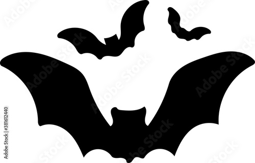 Bat silhouette