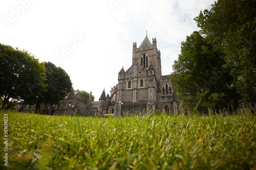 Obraz na płótnie Christchurch Cathedral in Dublin City, Ireland w salonie