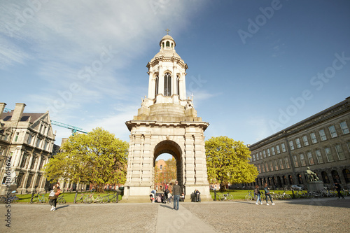 Obraz na płótnie Trinity College in Dublin, Ireland w salonie