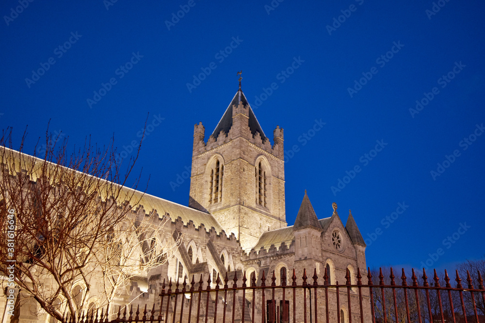 Christchurch Cathedral in Dublin City, Ireland