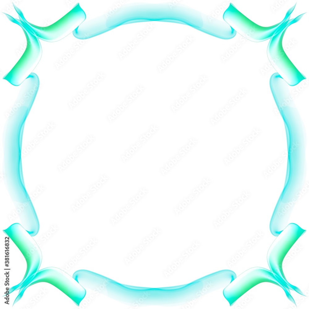 Blue frame on a white background. Border design illustration. White square frame with Blue border. Decorative Design for weddings and Christmas. Blue frame on a white background. Border design illustration. White square frame with Blue border. Decorative Design for weddings and Christmas.