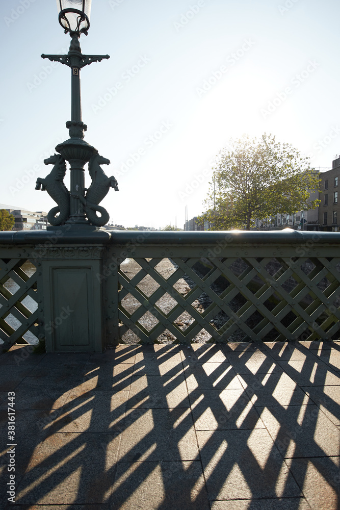 Grattan Bridge in Dublin City, Ireland