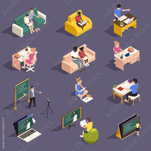 Homeschooling Isometric Set