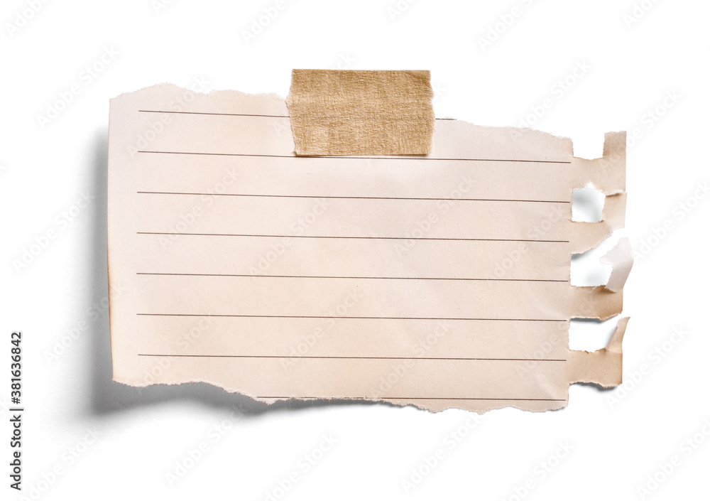 Fototapeta premium note paper blank sign tag label