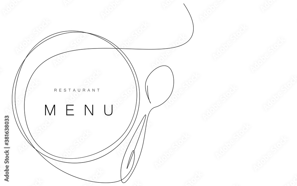 Restaurant menu background. Vector illustration Restaurant menu background. Vector illustration