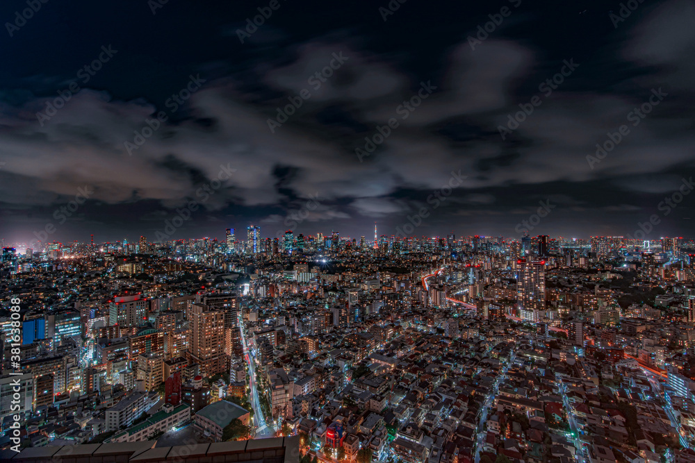 Obraz premium view of the city