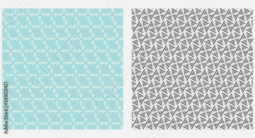 Simple seamless pattern, geometric stylish texture for wallpaper, vector image