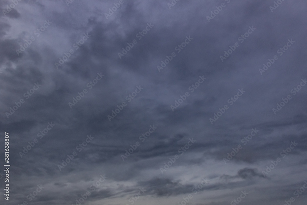 Obraz premium storm clouds timelapse