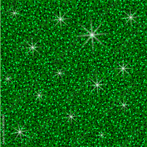 green glitter texture. green sparkling pattern