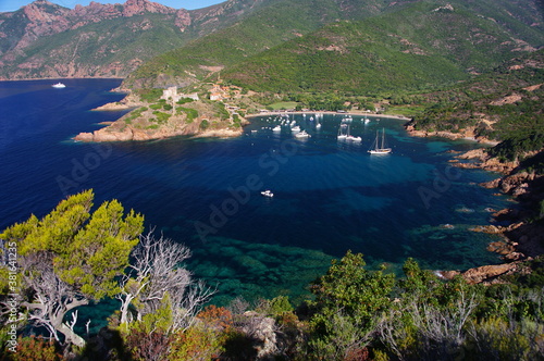 Girolata, en Corse photo