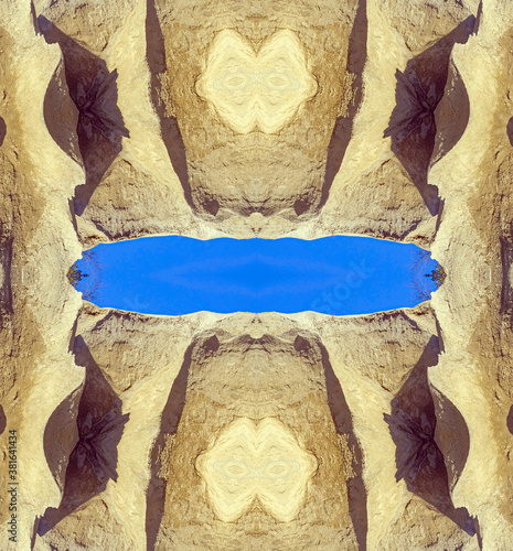 Abstract seamless texture, futuristic background, modern marble mosaic, art deco wallpaper, geometrical fashion illustration. 