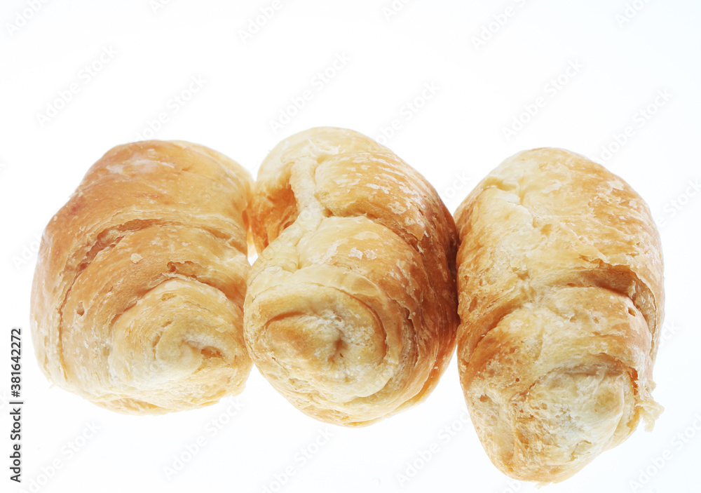 croissants at bakery croissants at bakery