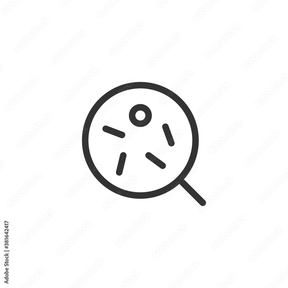 Bacteria icon. Virus symbol modern, simple, vector, icon for website design, mobile app, ui. Vector Illustration Bacteria icon. Virus symbol modern, simple, vector, icon for website design, mobile app, ui. Vector Illustration