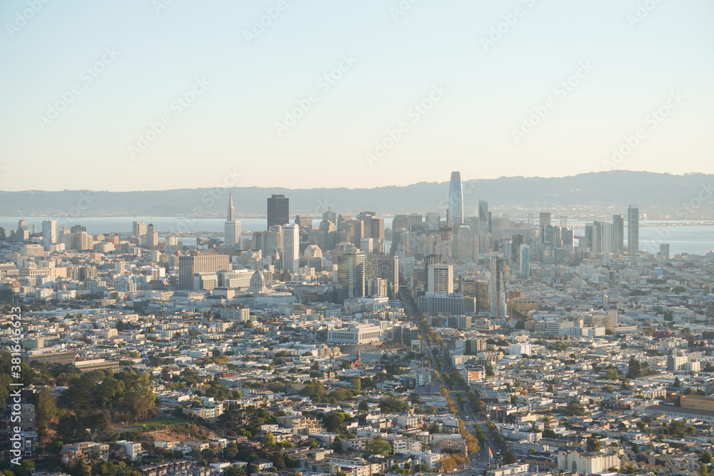 Fototapeta premium Nice view of San Francisco 13
