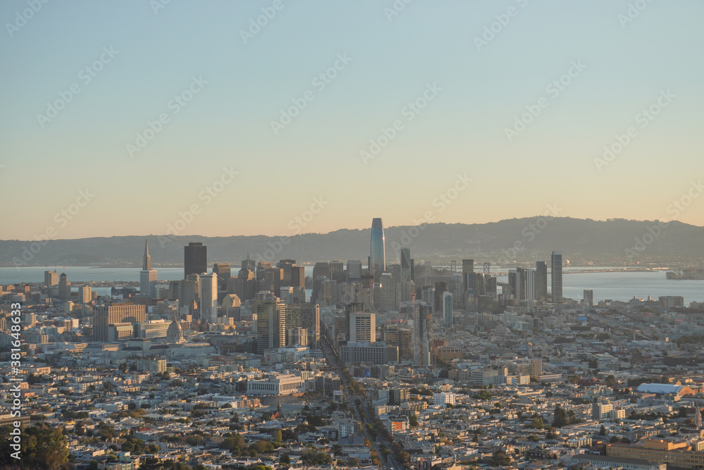 Fototapeta premium Nice view of San Francisco 8
