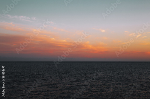 Seascape at sunset. Sea and sky © martina87