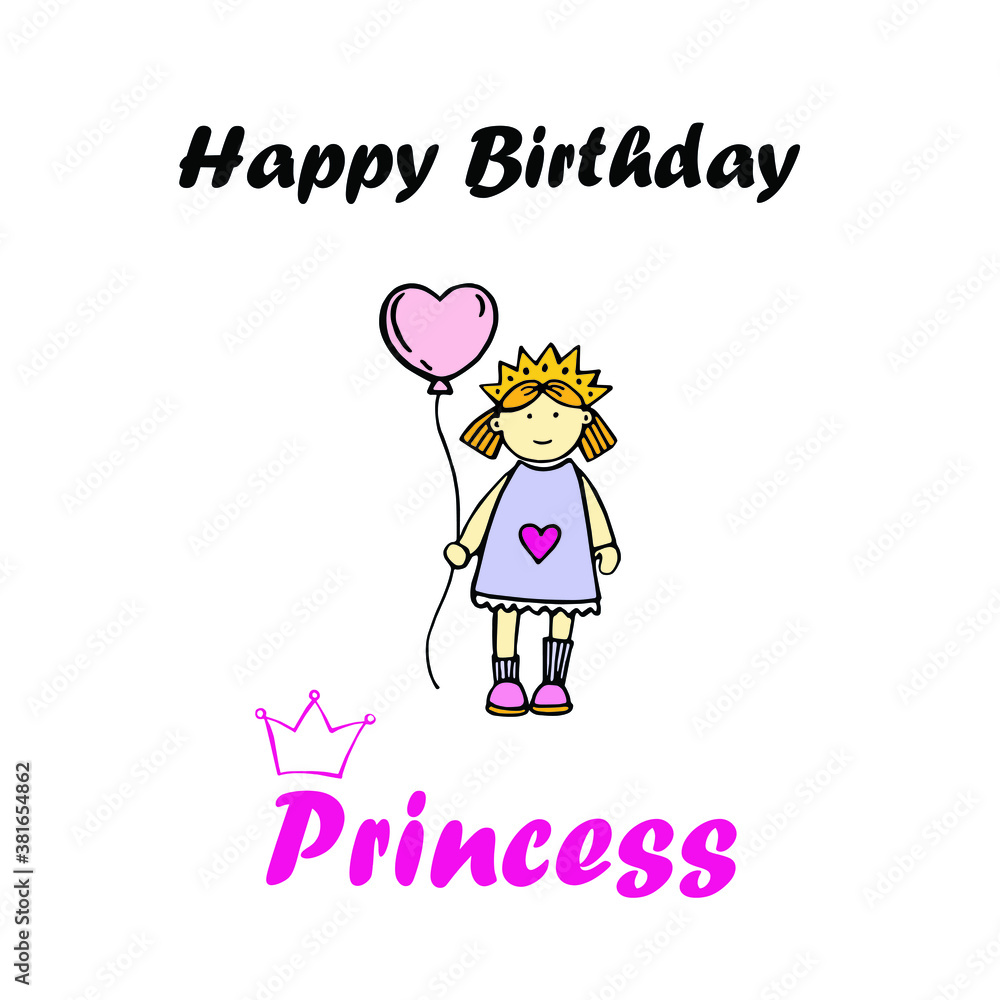 happy birthday card with the inscription happy birthday card with the inscription