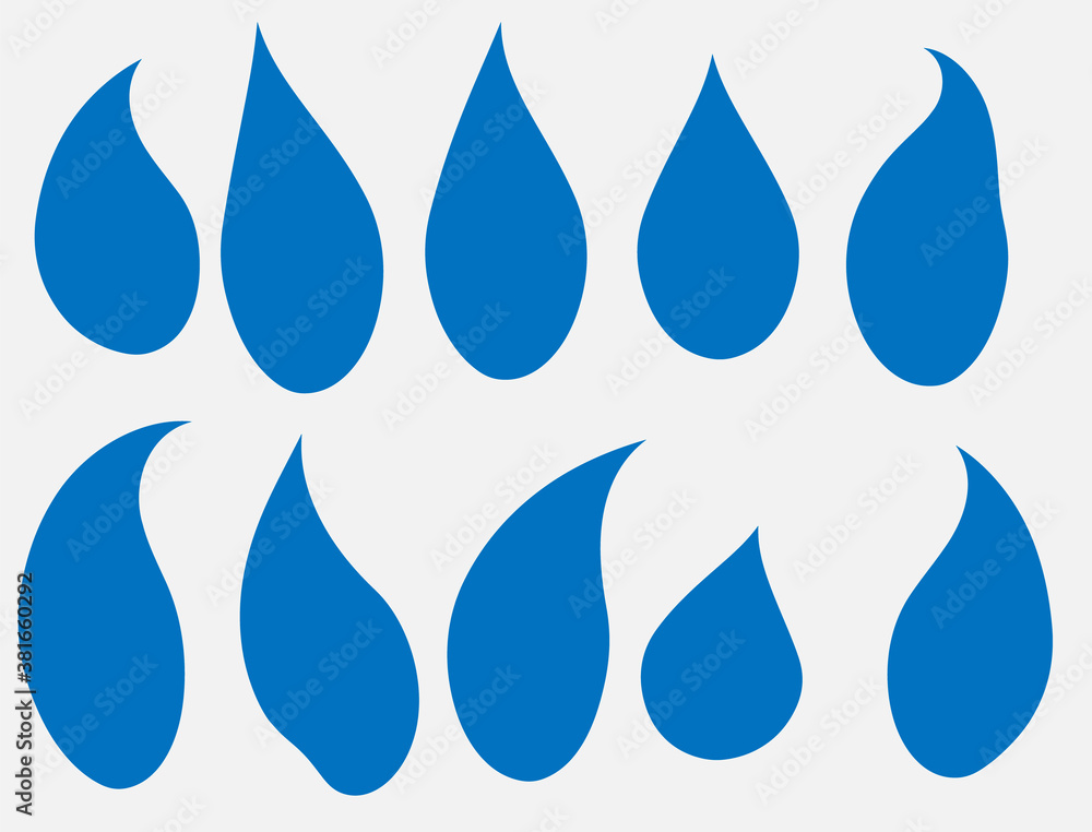 water drop Logo Template vector illustration design water drop Logo Template vector illustration design