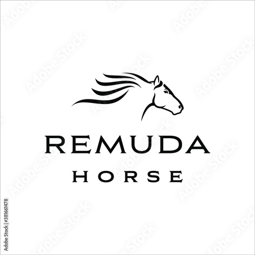 Equestrian remuda sport horse riders 