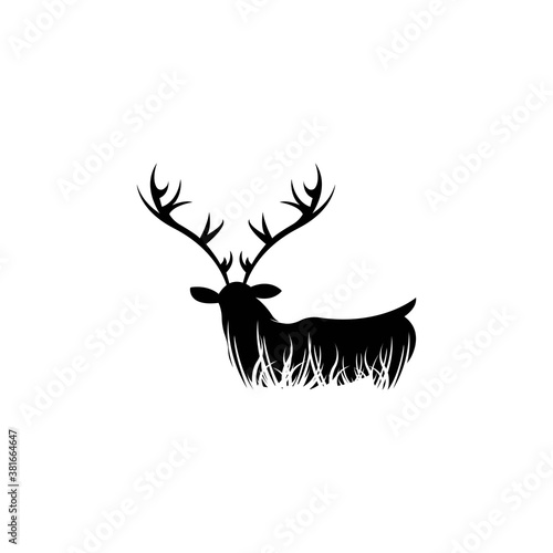 Deer Logo Template vector