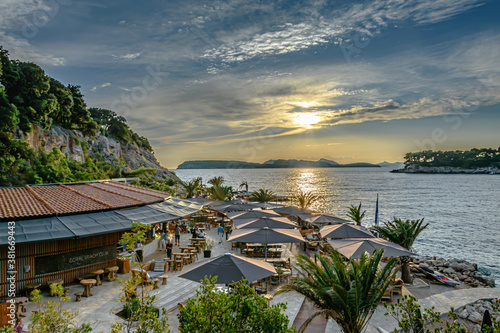 Fototapeta Naklejka Na Ścianę i Meble -  Sunset over Cava beach
