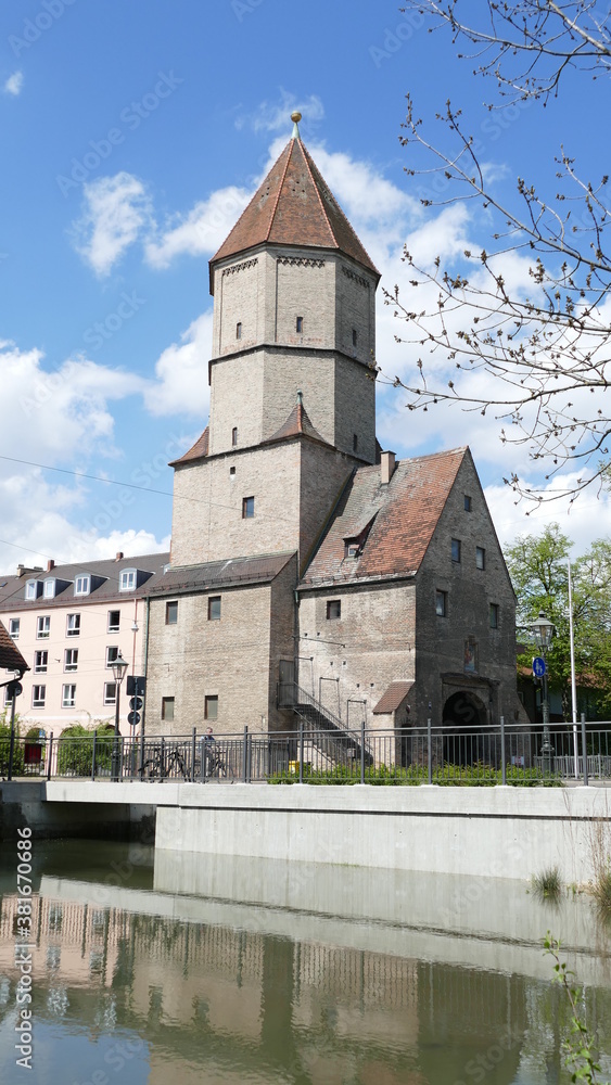 Obraz premium Jakobertor Augsburg 
