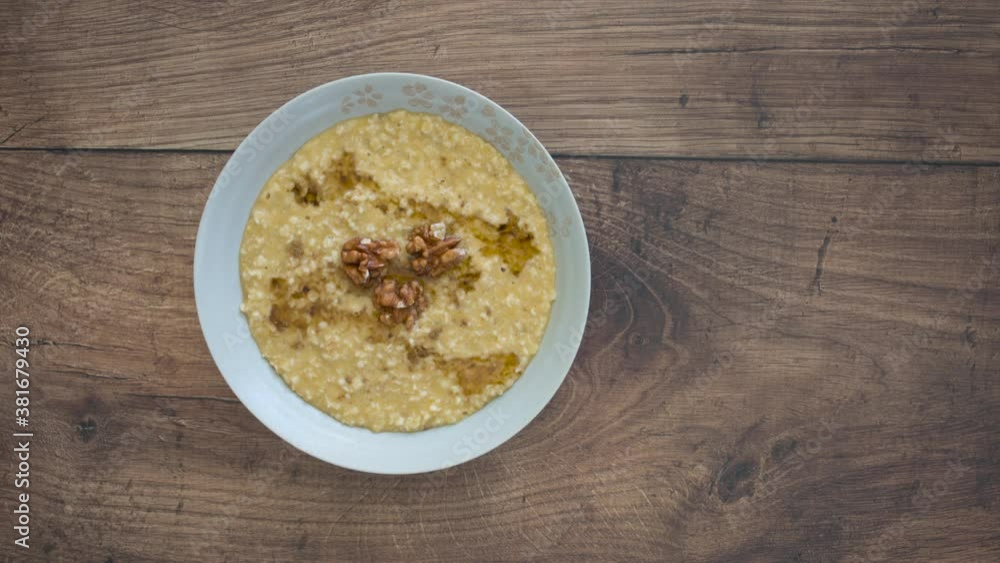 Stop Motion Animation of Making a Bowl of Pumpkin Spice Oatmeal Stop Motion Animation of Making a Bowl of Pumpkin Spice Oatmeal