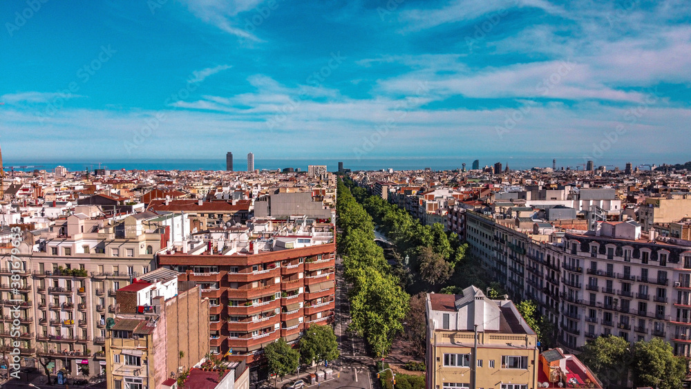 Passeig sant joan Ciudad de Barcelona, España