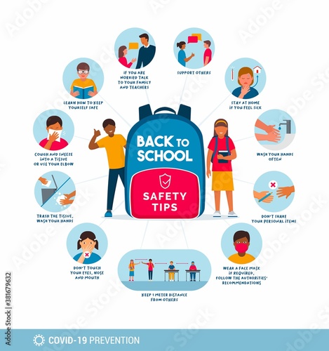 Back to school safety tips for kids