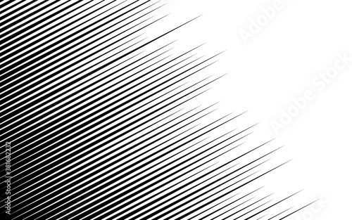 漫画風背景素材　斜めに走る流線の効果