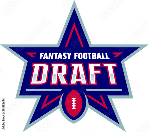 Fantasy Football Draft Logo