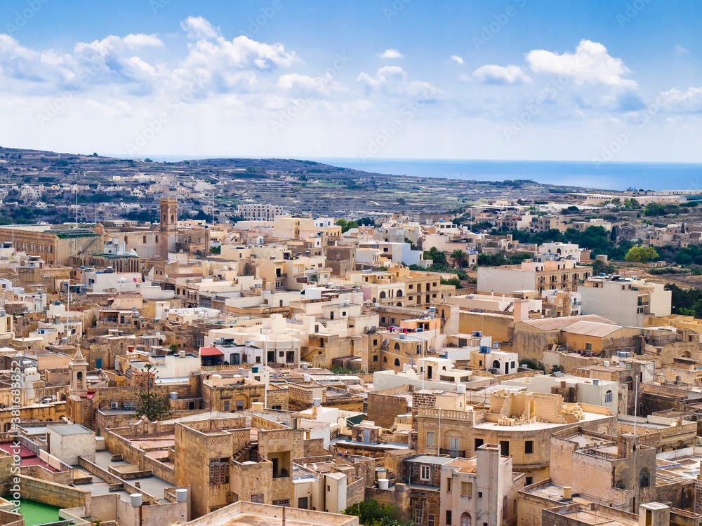 Rabat, Victoria - capital city of Gozo island, Malta
