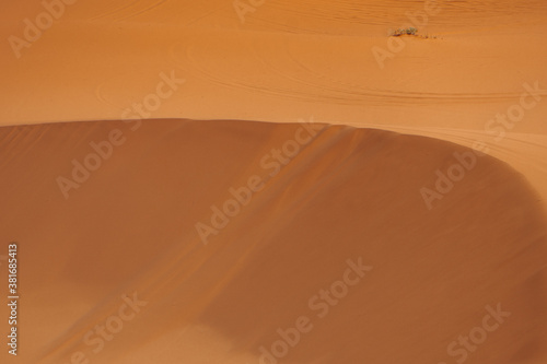 sand dunes in the desert country