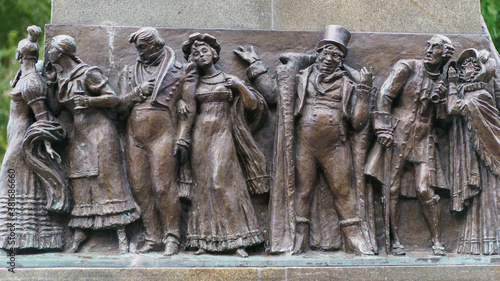 Foto The monument to Alexander Griboyedov