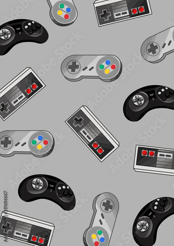 joystick video games in the past