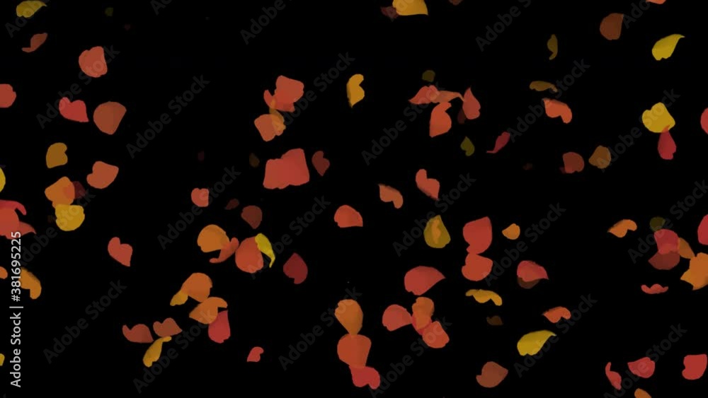 Graphic to waste hair fallen leaves dances Graphic to waste hair fallen leaves dances