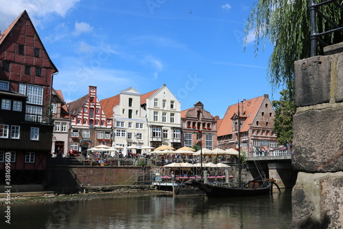 Im Wasserviertel von Lüneburg