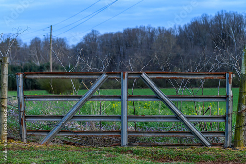 Gates on a farm  © Abigail