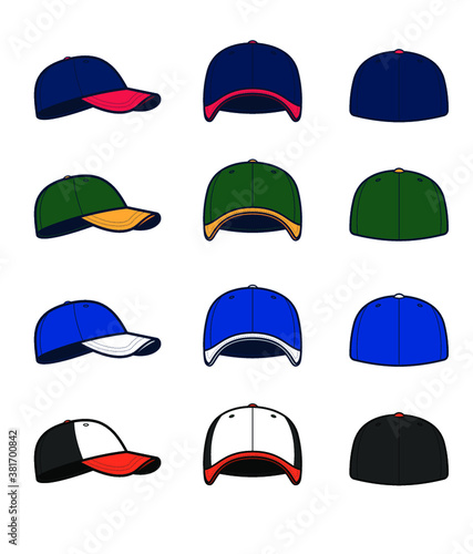 Baseball Hat Set