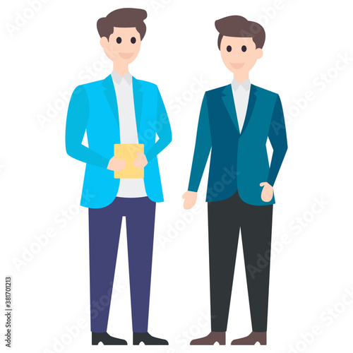 Businessman Avatar Vector 