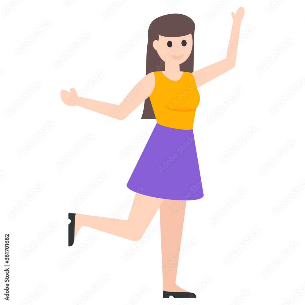 Cute Dancing Girl Cute Dancing Girl