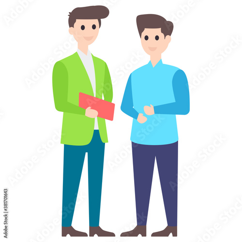 Office Colleague Character
