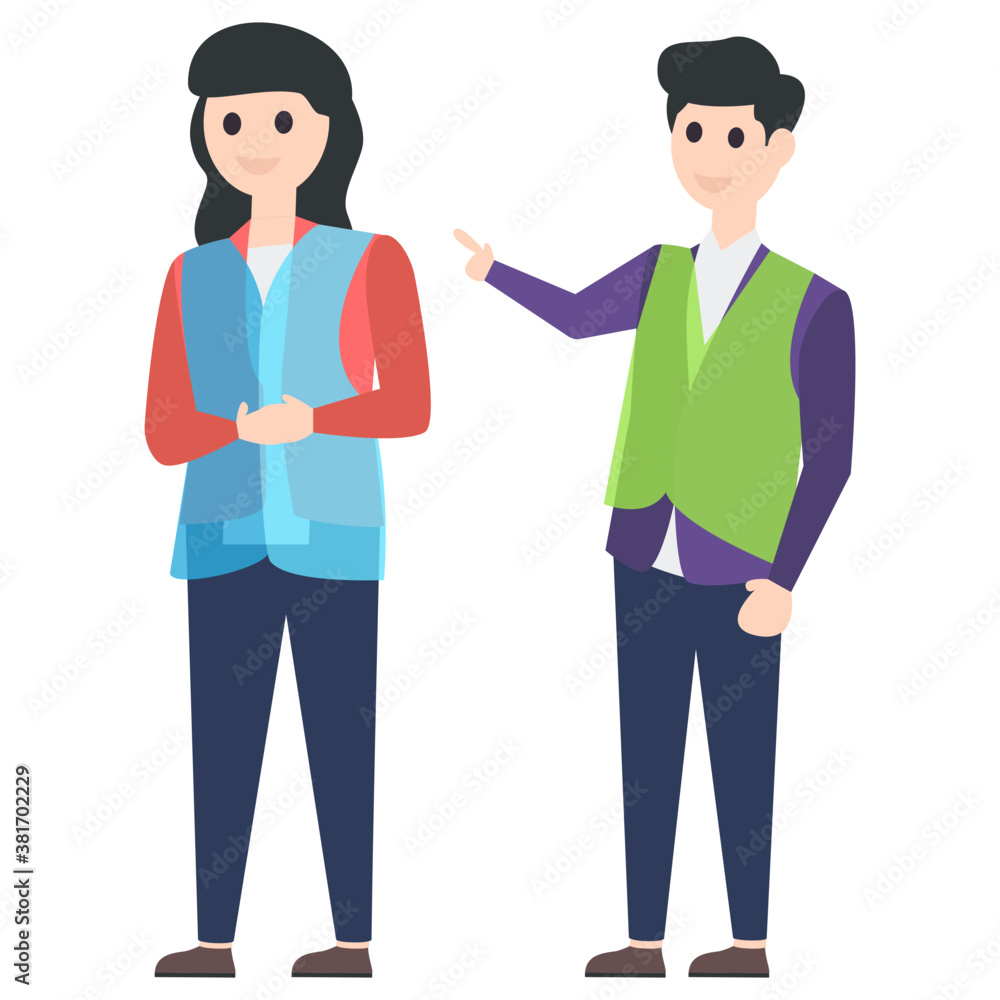 People Discussion Vector 