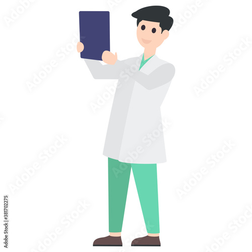 Radiographer Doctor Vector 